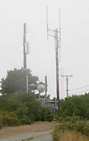 photo of Cell towers on Trinidad Head